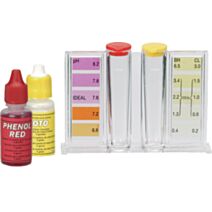 Trousse d'analyse de piscine chlore/brome + pH - GRE